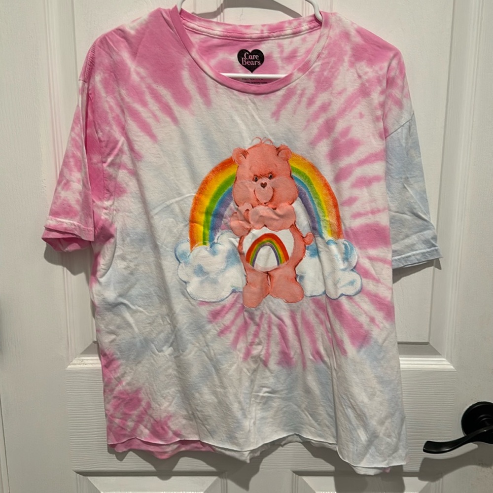 NWOT Girls care bear T-shirt size xl